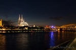 Köln, Dom, Hohenzollernbrücke